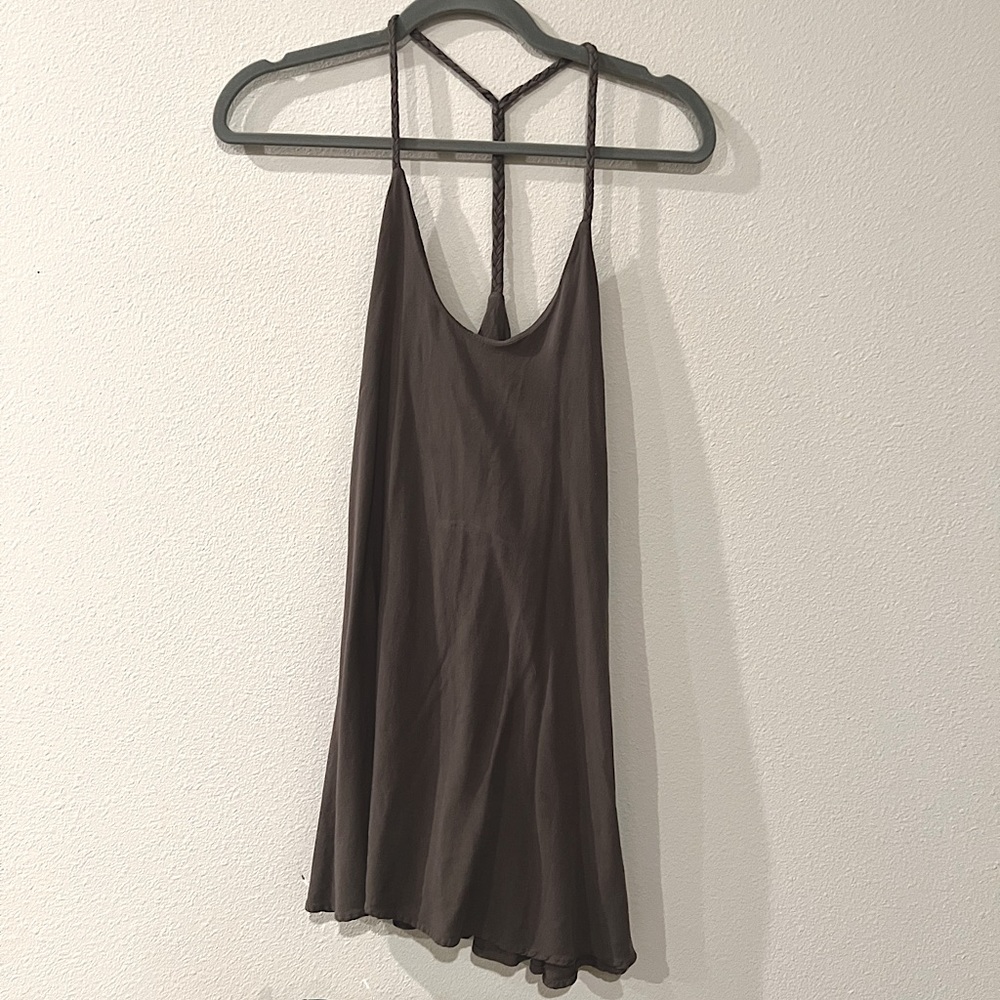 Olive swing dress